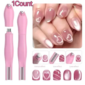 3-In-1 Cat Eye Gel Nail Art Tool Set, Strong Magnetic Multi-Functional Manicure Kit, Single Item Pack, No Battery Included, Manicure Salon Set