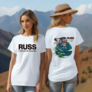 Russ 2024 Tour Shirt, It Was You All Along 2024 Tour Shirt, Russ with 6lack and Melii 2024 Concert Shirt, It Was You All Along 2024 Concert, russ shirt