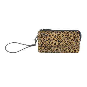 Myra Bag Ladies Uptown Girl Leopard Western Wristlet Wallet S-2732