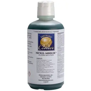 Nickel Mirror Cohler Cyanide Free Plating Solution 1 Quart