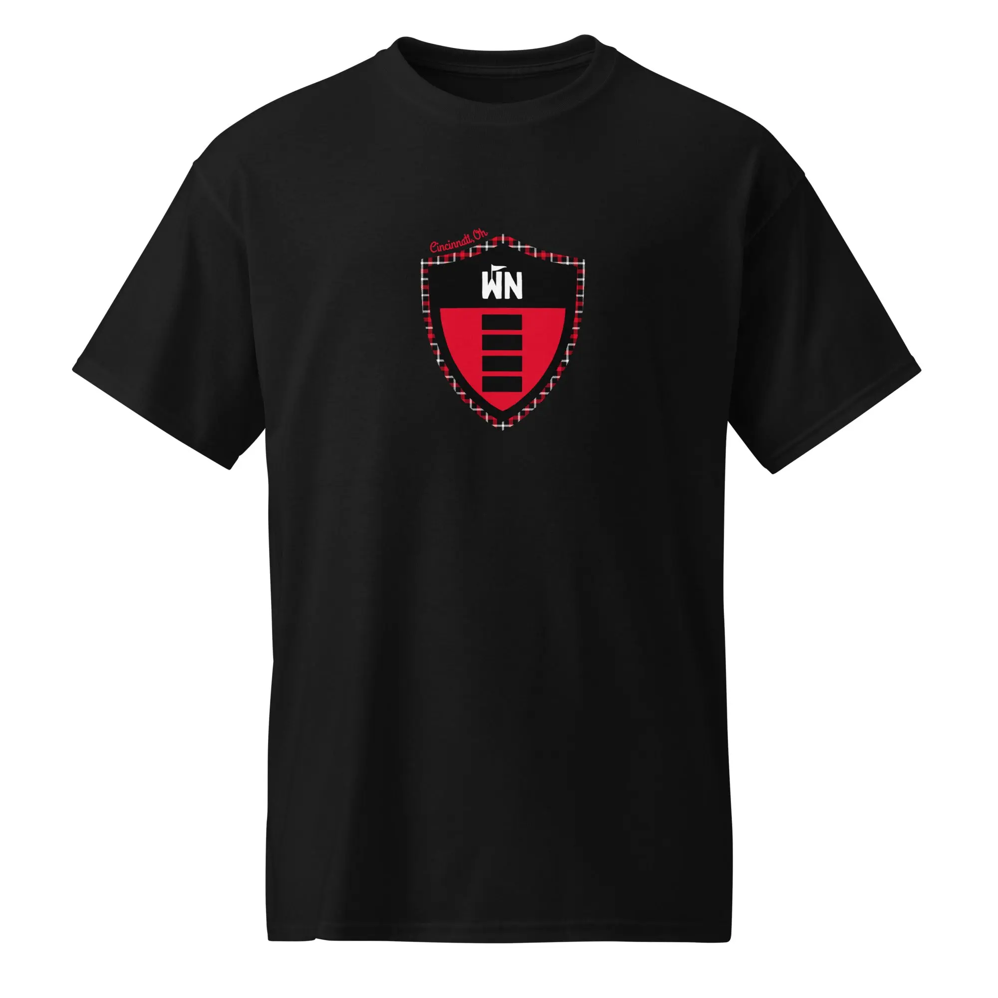 Cincinnati, Ohio Shield T-Shirt - Black II