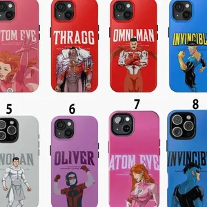 Invincible Double-layer durable phone Cases For iPhone 17 16 15 14 13 12 Promax Pro Plus, hard shell protection ,Unique design,best Gift