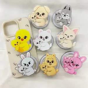 SKZ Chibi Animal Kpop Magsafe Phone Grip - Kpop Magnetic Phone Holder for Girl