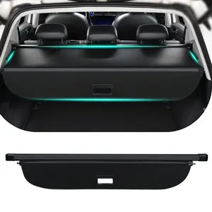 Tecoom Retractable Cargo Trunk Cover fit for Subaru Crosstrek Impreza 2024-26 Accessories, Carbon Fiber Anti-Peeping Shield Shade Cargo Cover Organizer, Rear Luggage Privacy Screen Trunk Cover