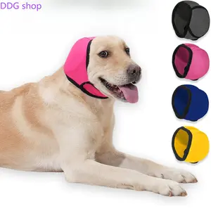 Warm Winter Pet Ear Cover Calming Hood Soft Protective Pet Headgear Windproof Anti Debris Ear Muff for Dog Cat Comfort Relaxing Head Wrap Outdoor Bath Swimming Daily Pet Care Accessory