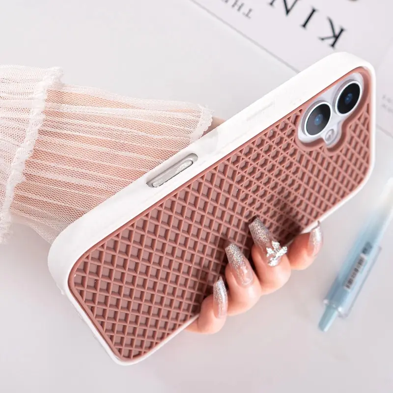 For iPhone 16 15 14 13 12 11 17 Pro Max 16Plus 17Air Waffle Shoe Sole Phone  Case for iPhone 17 Air Silicone Back-Vans-case Cover Cellphone Protection -  TikTok Shop