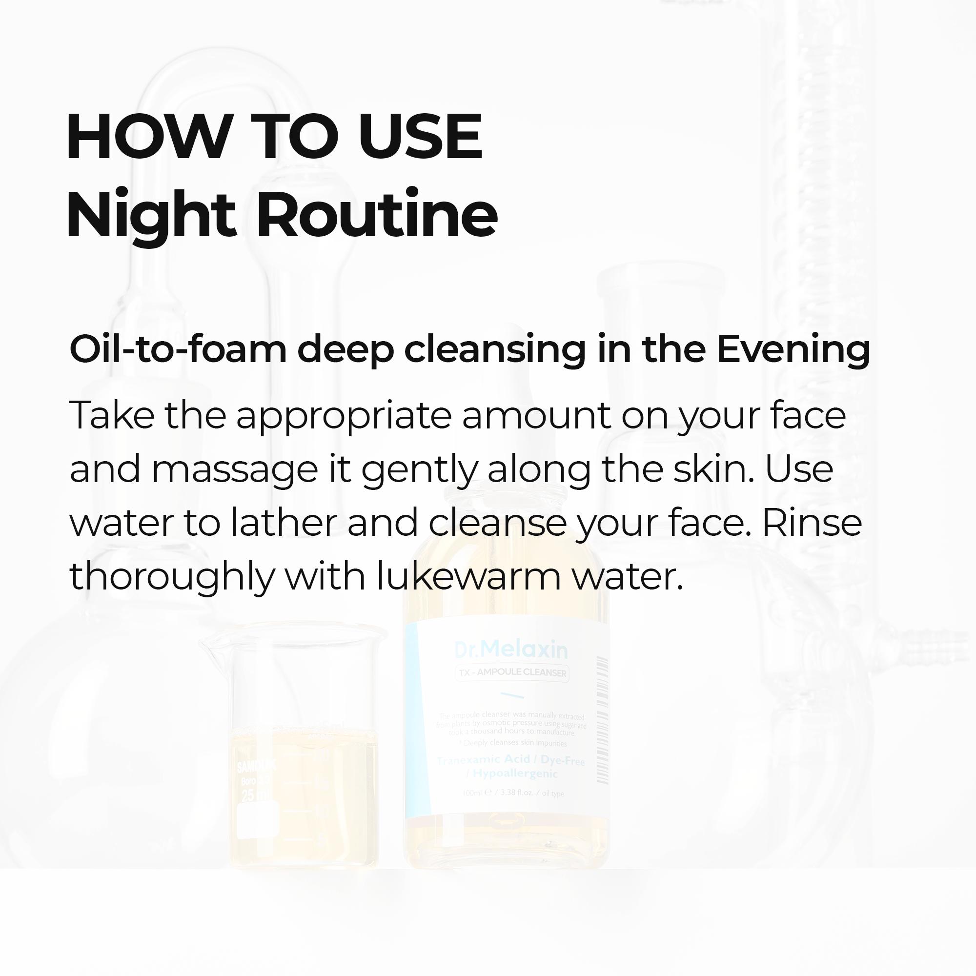 [Dr.Melaxin Official] TX Ampoule Cleanser | Anti-aging, Dark Spot, Blemish | Korean Cosmetics | 100ml