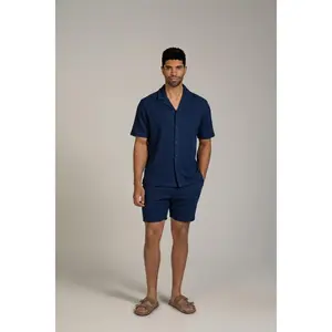 SearSucker Knit Shirt & Short Set