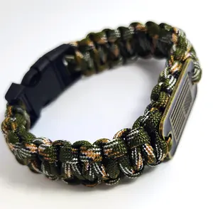 Camouflage Paracord bracelet