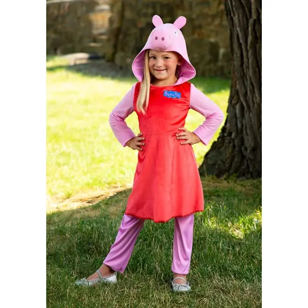 Peppa Pig Long Sleeve Costume for Girls