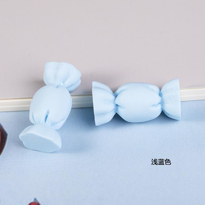 5pcs Craft Additions Resin Additions Simulation Three-Dimensional Candy Macaron Color Cream Glue Mobile Phone Case Decoration, Blind Box Toy