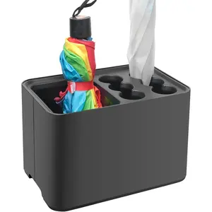 Umbrella Stand Rack with Drip Tray Space Saving Umbrella Organizer Holder for Entryway Corner Home Office Decor Stores 10 Umbrellas