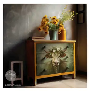 Redesign With Prima A1 Decoupage Fiber - Bessie - 1 sheet, A1 size / paper 655350667382