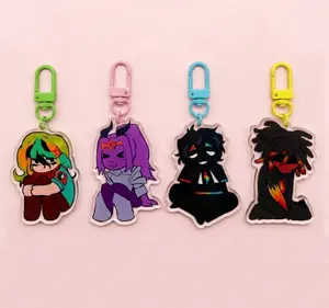Unstable Universe MCYT Acrylic Keychains – YouTu be Inspired Multiverse Keychain , Lifesteal SMP Gaming Accessory for Fans