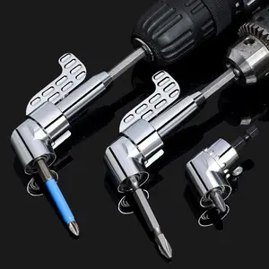 Corner Angled Screwdriver Drill Adapter Screwdriver Batch Wrench Driver Bending Batch Hand Repair Tools Drill Extension Screwdriver Connector