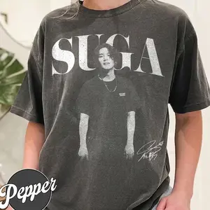 Yoongi Suga Tour Arirang Vintage  Shirt, Retro Music Fan Gift, Unisex Shirt, Gift For Fan JLR