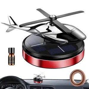 car freshener scent dragon Solar Rotating Car Air Freshener Helicopter Solar Rotating Car Air Freshener Long-Lasting Fragrance Rotating Solar Aromatherapy Chauffeur Scented Diffuser Oil Mini Portable scented  fresheners ambientador  solar