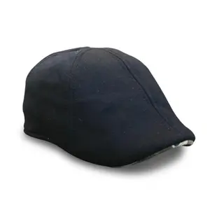 The Responder Boston Scally Cap - Military Black & Camouflage