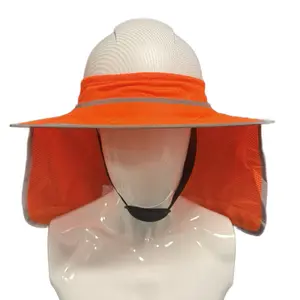 Sun visors for helmets for sun protection high visibility colors one size fits all mesh back polyester visor