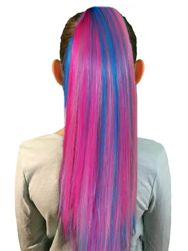 Cotton Candy Kids Hair Extension