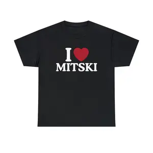 I Love Mitski Shirt, vintage 90s graphic tees