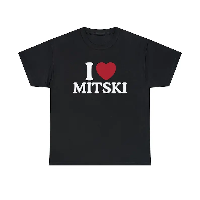 I Love Mitski Shirt, vintage 90s graphic tees