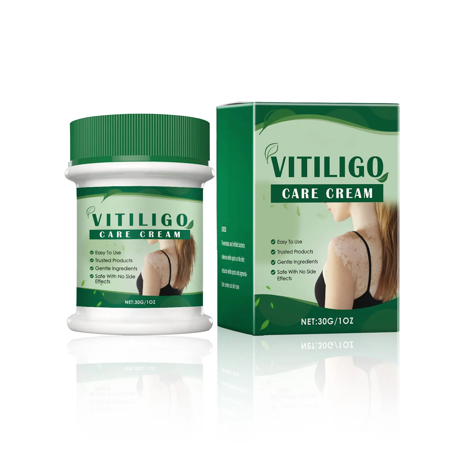 Vitiligo Repair Cream for Pigment Correction & White Spots, Improve Skin Pigmentation, Natural Formula, Suitable for All Skin