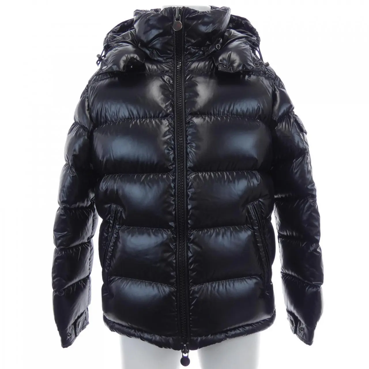Pre-owned MONCLER Nylon Small Leather Goods MAYA Down Jacket