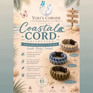 Coastal Cord Bracelet Collection