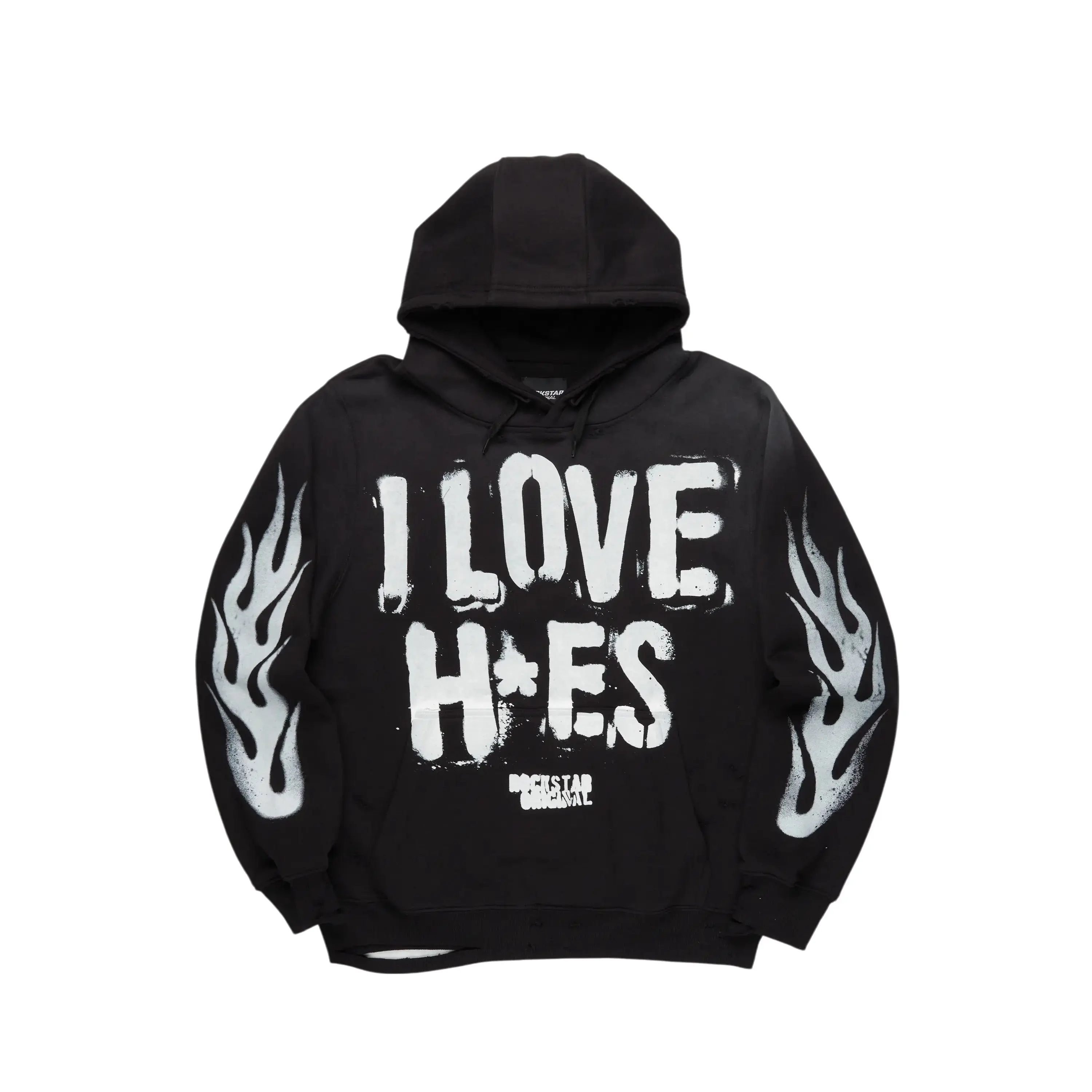 Banyan Black Graphic Hoodie