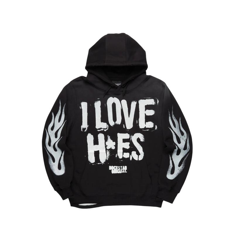 Banyan Black Graphic Hoodie