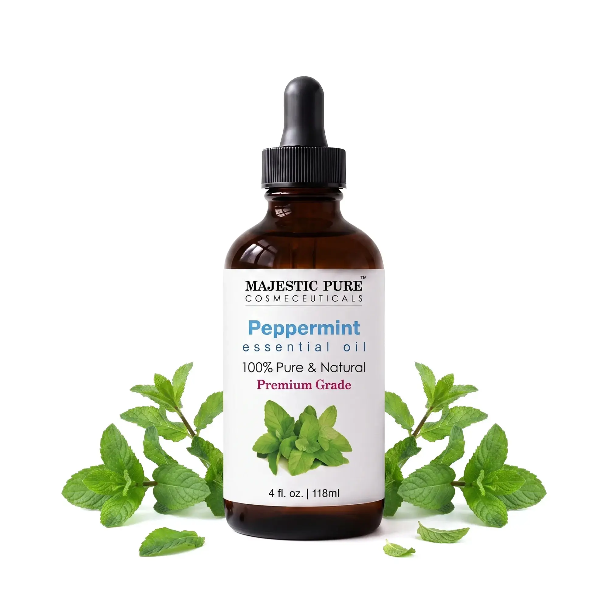Peppermint Essential Oil | 100% Pure and Natural | 4 fl oz