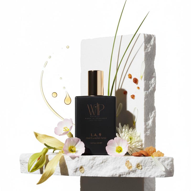 Wip Beauty L.A. 9 Heat Protectant Mist 1.69 Fl Oz 50 ml for All Hair Types Heat Protection Spray