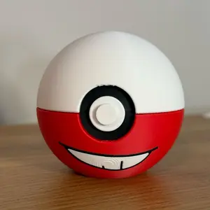 #0101 Electrode Ball - Made to Order, High-Quality PLA, 3D Printed Pokeball Figure