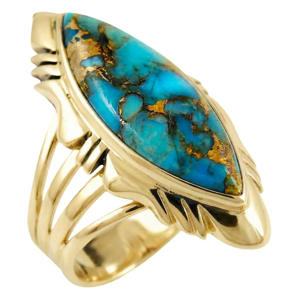 Matrix Turquoise Ring GoldCopper™ R2023-GB-C84