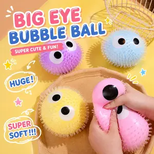 2026 New Big Eye Squishy Stress Ball, Spiky Sensory Stress Relief Squeeze Fidget Toy, Random Color, 1 ct