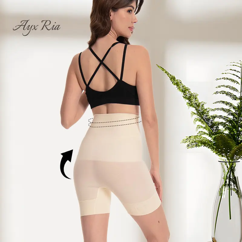 Ayx Ria 2-Women's Tummy Control Butt-Lifting Shapewear, Sexy and Comfortable High-Waist Body Sculpting Garment Womenswear Compression