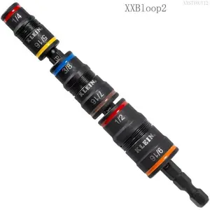Tools 32933 Impact Driver, SAE 7-in-1 Impact Rated Socket Set, 3 Flip Sockets with 6 Hex Driver Sizes and 1/4-Inch Bit Holder, 5-Inch ShaftEverlanelnspired17XXBloop210XXSTYOUT12