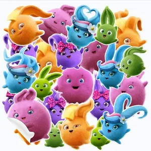 25 Pcs Sunny Bunnies Stickers - Add a Burst of Joy to Your Belongings!
