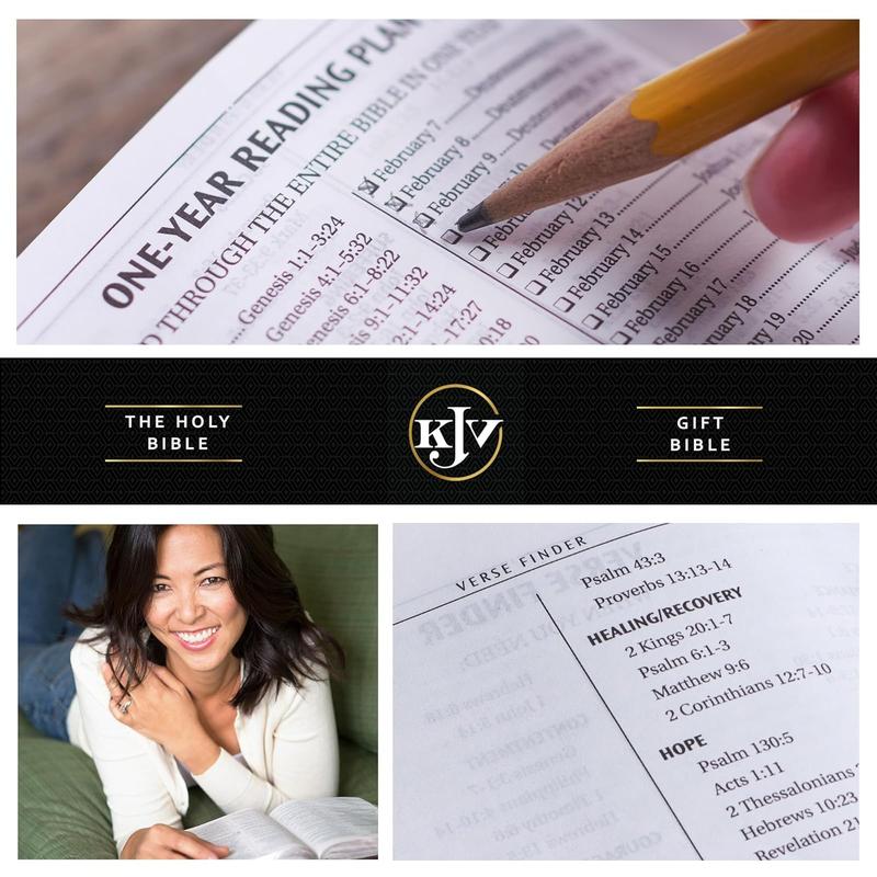 KJV Holy Bible, Gift Edition King James Version, Faux Leather Flexible Cover, Blossom Pink Floral (KJV Gift Editions) Imitation Leather – July 1, 2023