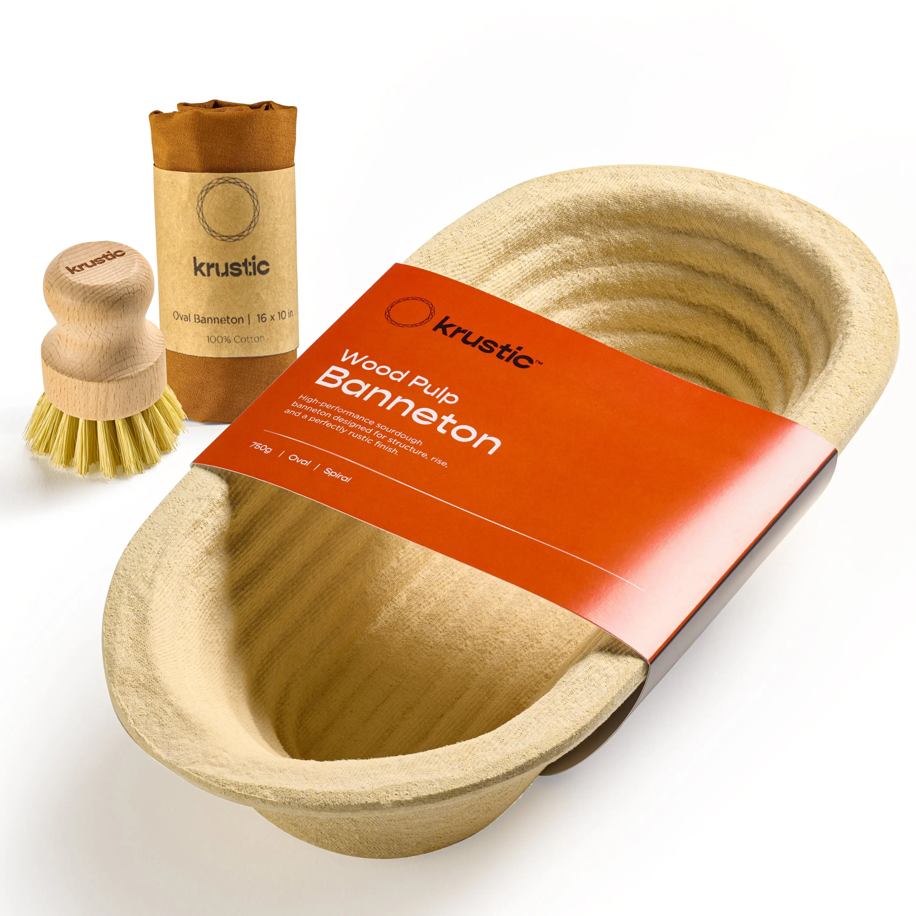 The Wood Pulp Banneton • Oval
