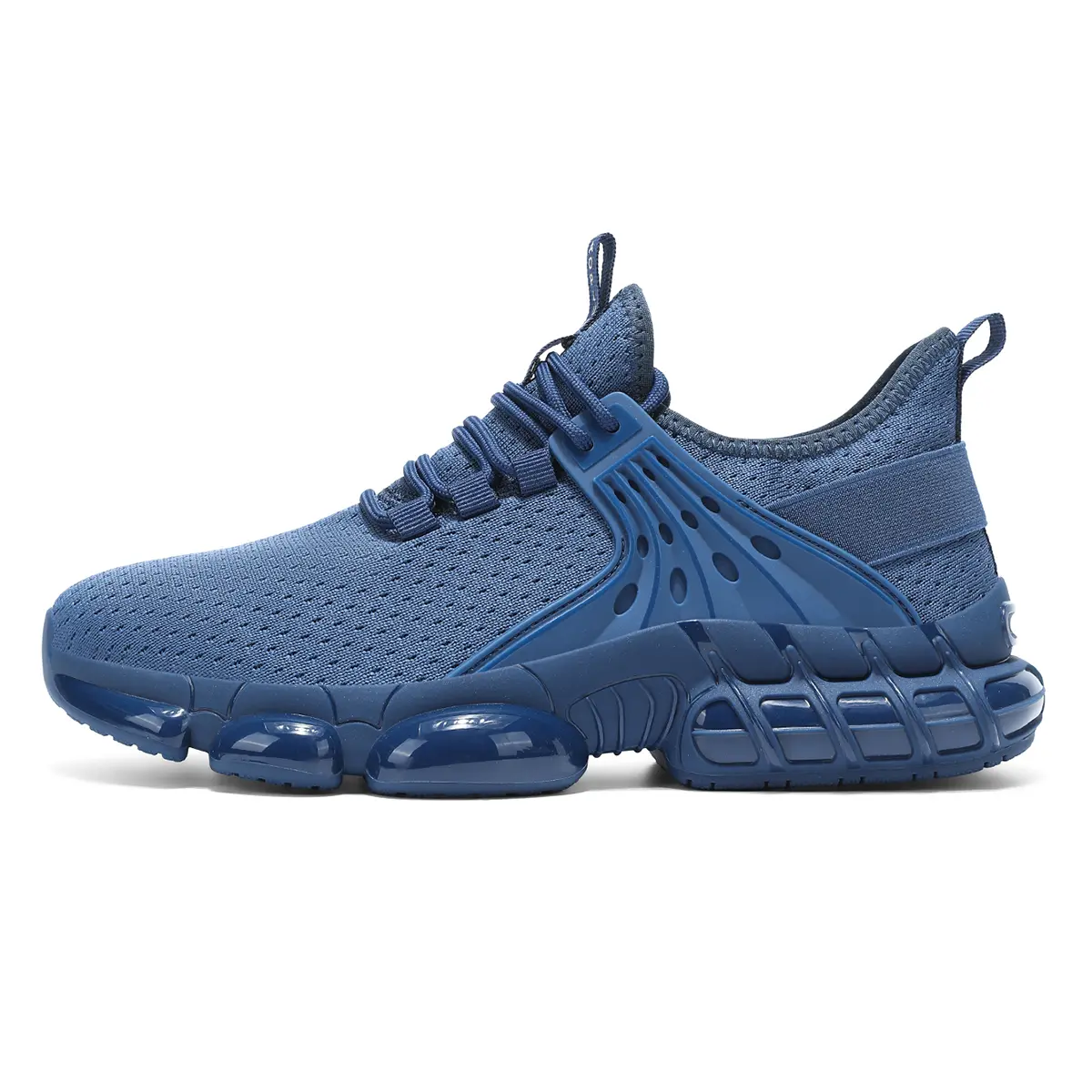 Men's Classic Simple Style Athletic Running Trainers - Cushioned Sole Workout Sneakers, Active Casual Shoes for Daily Wear, Outdoor Travel