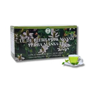 Hierba del Manso Te (Manso Herbal Tea) – 100% Natural, Vegan | 25 Tea Bags