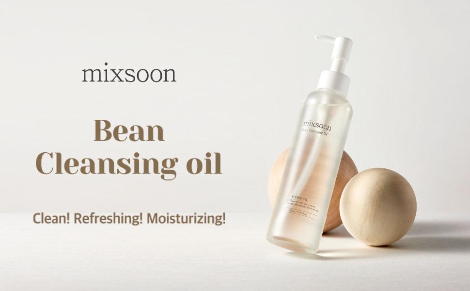 [mixsoon Official Shop] Bean Cleansing Oil 6.59 fl.oz / 195ml - Daily Deep Makeup Removal for Korean Glass Skin