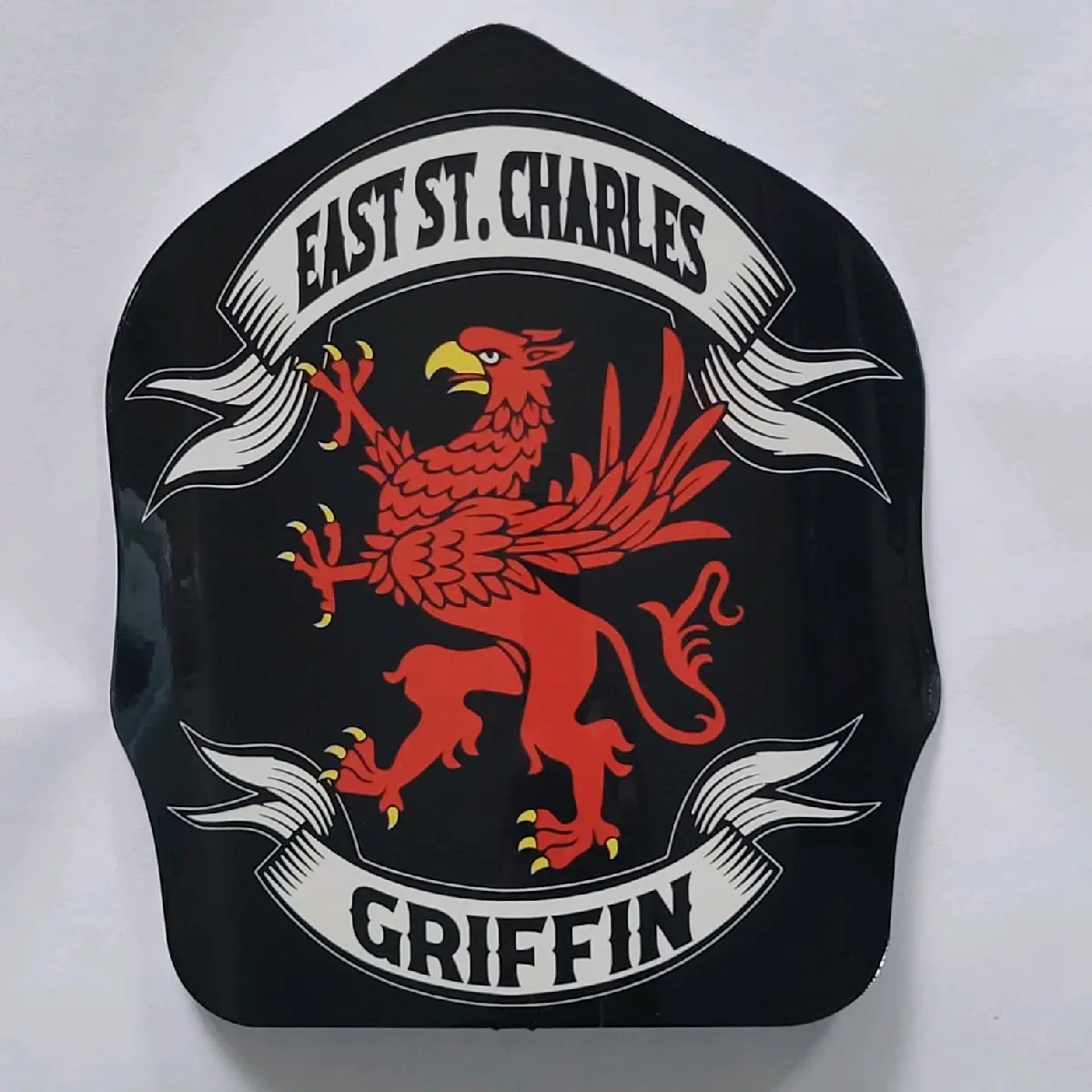 Custom fire helmet shields, 20g metal with 2 coats of podwer coating, any design.