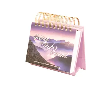 Christian Daily Calendar Devotional for Women and Teens, Getting On Higher Ground Perpetual Calendar, Great for gifts
