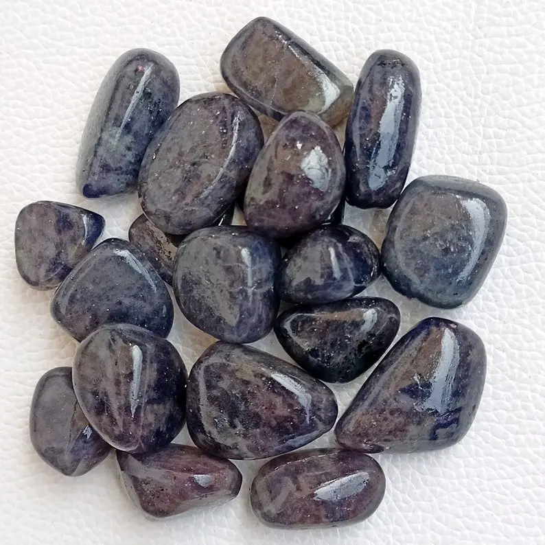1 lb Polished Iolite Healing Crystal - Natural Stone for Spiritual Healing natural crystal