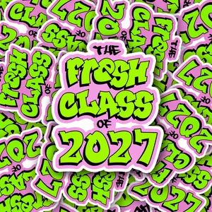 Fresh Class of 2027 Sticker
