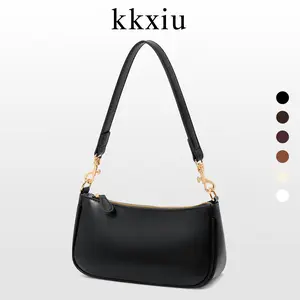 KKXIU Small Shoulder Bag for Women - Purses for Women Vegan Leather Purse Classic Retro Handbag with Removable Strap