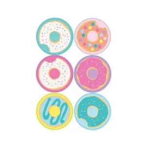 Donut Party Stickers